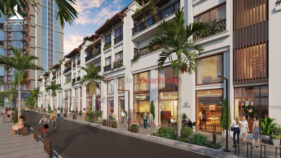 Townhouse, Shophouse of Sun Symphony project | Vietnam Sales đ 162 Million