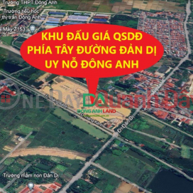 Bán đất đấu giá Tây Đản Dị Uy Nỗ Đông Anh gần vành đai 3 _0