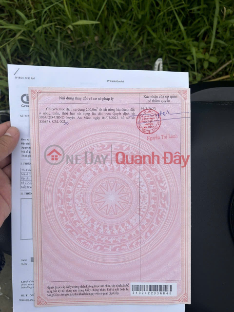 ĐẤT ĐẸP – GIÁ TỐT - CẦN BÁN LÔ ĐẤT TẠI Xã Đông Hòa, Huyện An Minh, Tỉnh Kiên Giang _0