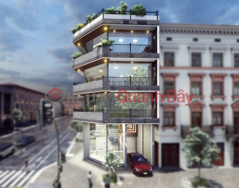 100% new building - Corner 2 MT Giai Phong street - 350m2 - near the airport _0