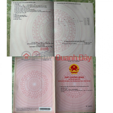 6 OWNER'S LOTS - SEPARATE RED BOOKS FOR EACH LOT - Dau Giong A Hamlet, My Chanh, Chau Thanh, Tra Vinh _0