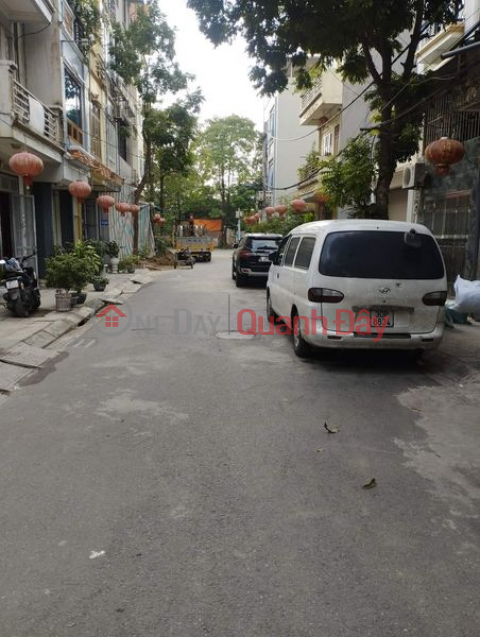 House for sale in Khuyen Luong - Ao Vuc 60m 4 floors sidewalk 2 cars avoid 6 billion _0
