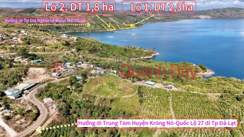 Land for sale with frontage on inter-provincial asphalt road, with 42m of road and 229m of lake _0