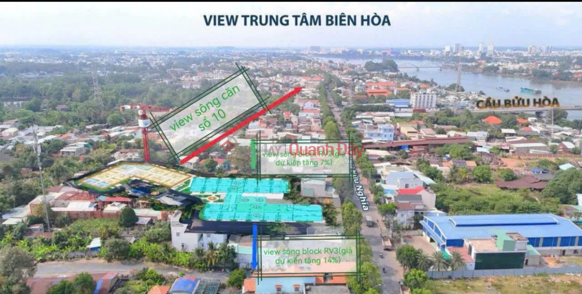 đ 1.75 Billion Fresia riverside riverside apartment with quick profit, phase 1 investment price F0 investor