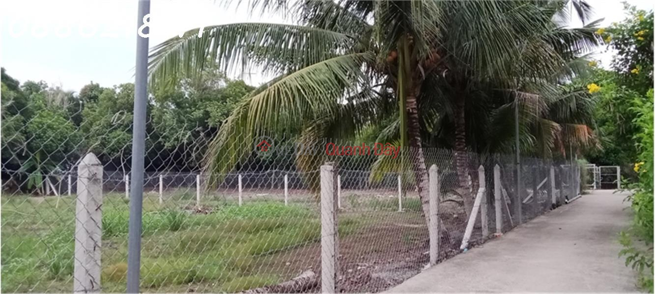 đ 4.6 Billion | Land for sale by owner 500m2 An Son commune, Thuan An, Binh Duong Area 15.4X28m Residential 100m2 Flat land