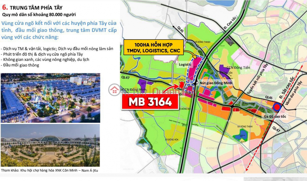 OPEN FOR SALE 8 LOT Urban Land 3164 - The Busiest Location In Dong Son - Thanh Hoa | Vietnam Sales đ 700 Million