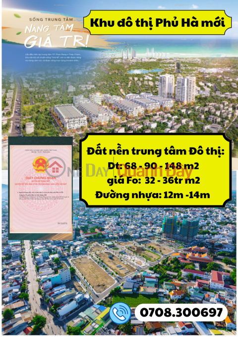 đất nền khu đô thị Phủ Hà - (847-6246194398)_0