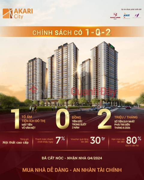 Dự án Akari City có quy mô bậc nhất tại Bình Tân Sales Listings