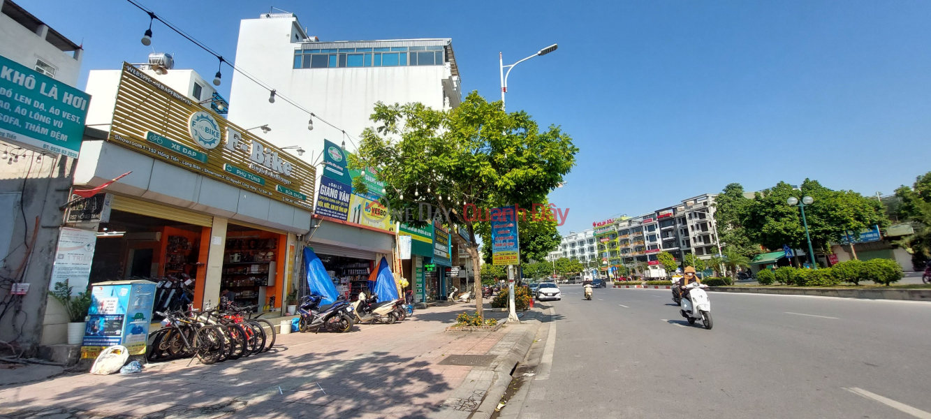 Hong Tien Street, Sidewalk, Frontage 12m, Area 164m2, Busy Business Day and Night. Sales Listings