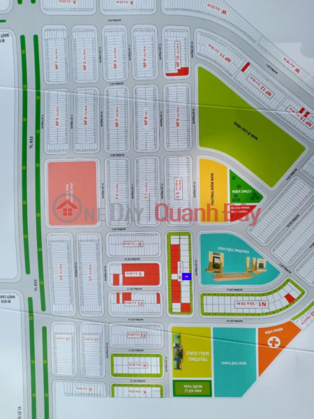 Property Search Vietnam | OneDay | Residential | Sales Listings | PRIMARY LAND - GOOD PRICE - Nice Location In Thanh Yen Residential Area, Nhut Chanh Commune, Ben Luc - Long An