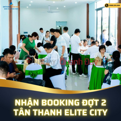 Sự kiện 2 mở bán nhận booking đợt 2 khu đô thị kiểu mẫu Tân Thanh Elite City, Hà Nam. Gần trung tâm hành _0