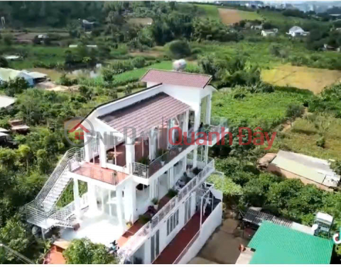 URGENT SALE OF GARDEN HOUSE NEAR DA LAT - 4.5 billion - area 3656m2 - has 400m2 residential land _0