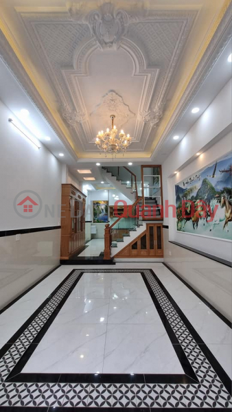 Property Search Vietnam | OneDay | Residential, Sales Listings | House for sale in a car alley, 70m2 wide, 4m wide, 18m long, 4 floors Thong Nhat street, Ward 11, Go Vap, 7.5 billion
