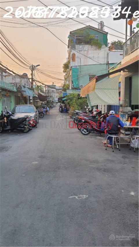 Urgent sale of ground floor house in Vinh Hoi District 4 - Large 8 meter truck alley in front of the house _0