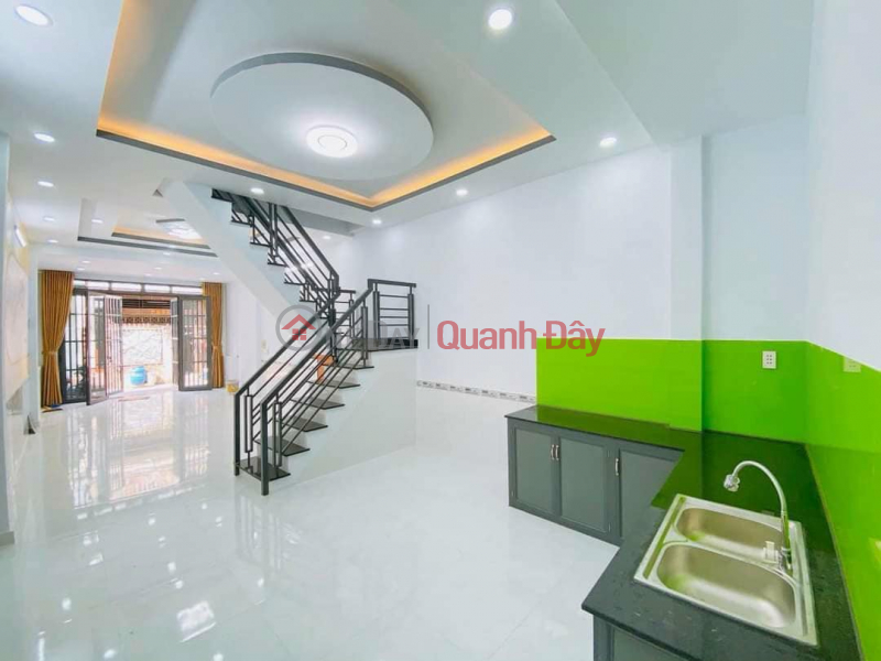 Property Search Vietnam | OneDay | Nhà ở Niêm yết bán, NHÀ MỚI ĐẸP ĐẤT MỚI - 2 MẶT TIỀN THOÁNG - 2 TẦNG 3PN - HẺM XE HƠI THÔNG TỨ TUNG - 56M2 (4x14M) - HOÀN CÔNG ĐỦ