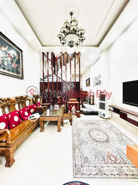 HOUSE FOR SALE ON NGUYEN OANH EXTENDED - HIGH-CLASS FURNITURE - 4 floors for just over 6 billion! _0