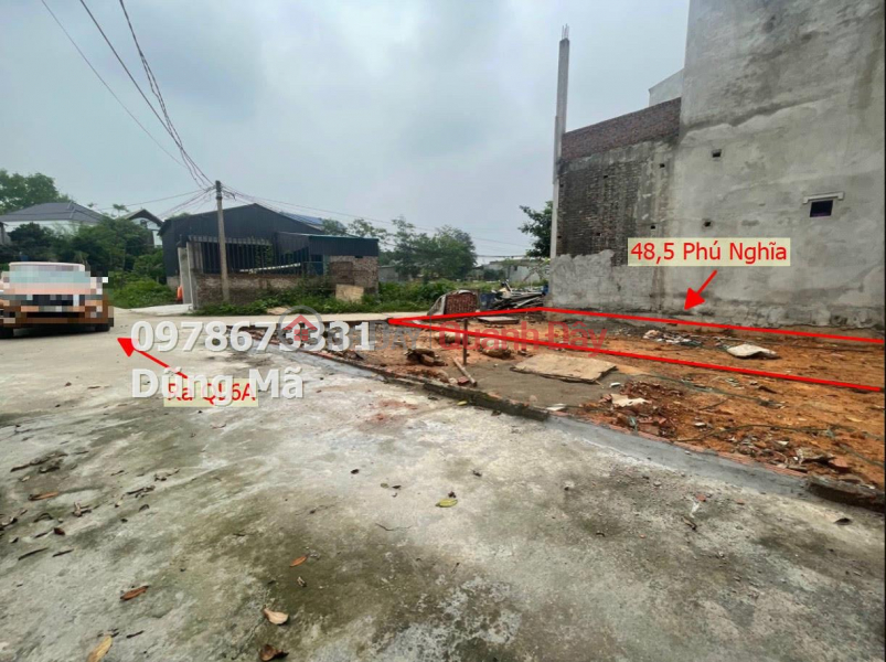 Property Search Vietnam | OneDay | Residential Sales Listings | OWNER SELLS 48.5M2 LAND LOT NEAR PHU NGHIA-CHUONG MY INDUSTRIAL PARK