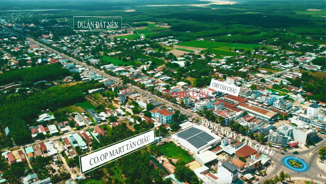 The Owner is selling cheaply 20 Lots of Land, Private Pink Book, Tan Chau Town Center, Tay Ninh, Vietnam Sales | đ 1.05 Billion