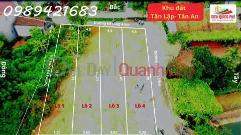 Owner needs to sell corner lot (number 4),Tan Lap residential group - Tan An town - Bac Giang _0