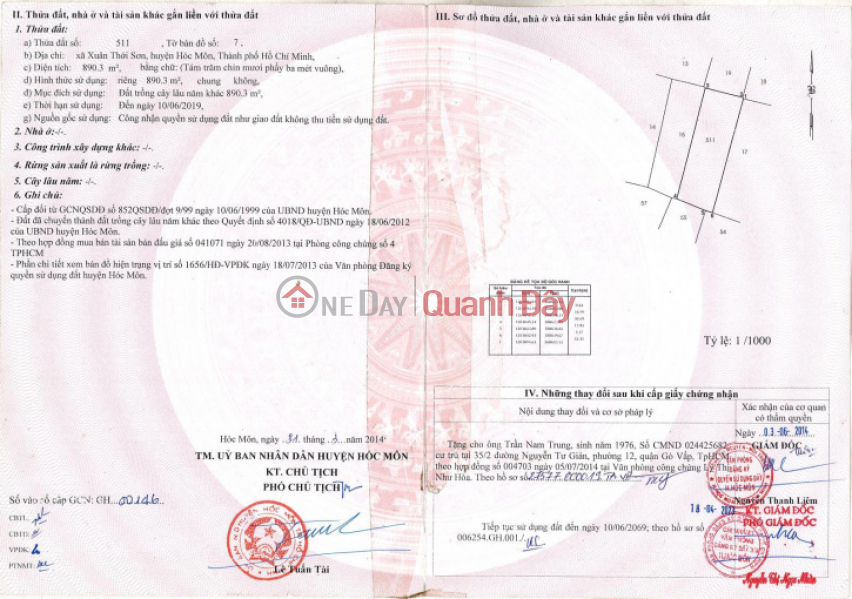 OWNER SELLING LAND WITH READY TITLE DEED AT THE BEST PRICE IN XUAN THOI SON, Vietnam, Sales | đ 7.57 Billion