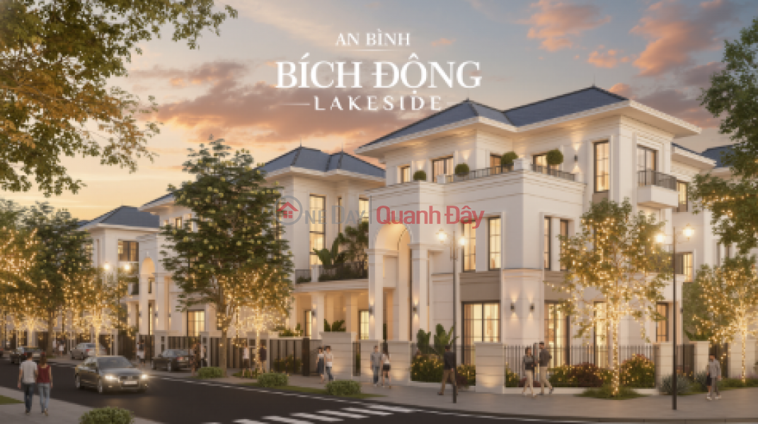 Corner plot in the center of Bich Dong Lakeside – 97m² – 6m frontage – price from 68 million VND/m² Sales Listings