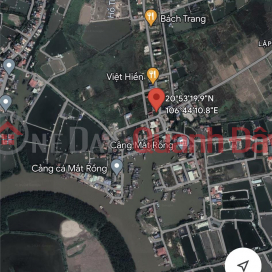 Selling land corner lot of 400m2, 15-20m long, Mat Rong fishing port, Lap Le, Thuy Nguyen, foot of Ngo Quyen bridge,... potential for growth _0