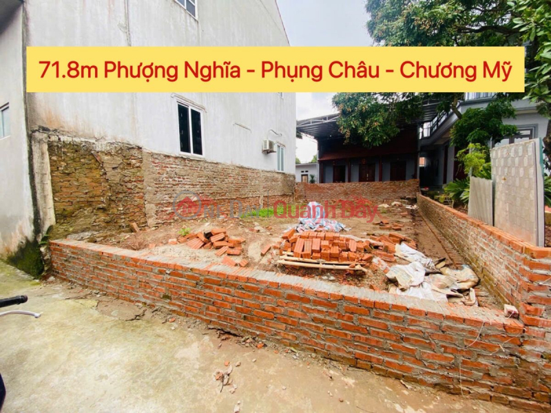 CHÍNH CHỦ CẦN BÁN LÔ ĐẤT 71,8M TẠI PHƯỢNG NGHĨA-PHỤNG CHÂU-CHƯƠNG MỸ-HÀ NỘI Niêm yết bán