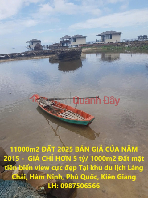 Owner Sells Beachfront Land Plot with Beautiful View in Fishing Village Tourist Area, Ham Ninh _0