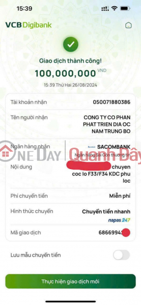 Property Search Vietnam | OneDay | Niêm yết bán, Bán gấp lô đất đấu giá rẻ chưa từng có tại Phú Lộc, Krong Năng