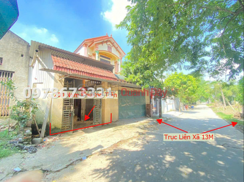 FOR SALE LOT OF LAND ON THE MAIN AXIS OF THE COMMUNE IN NAM PHUONG TIEN-CHUONG MY Sales Listings