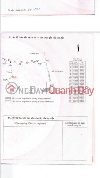 đ 130 tỷ, CHÍNH CHỦ BÁN ĐẤT 496ha có sổ đỏ. Chuyển đổi được 100ha sang Đất DVTM