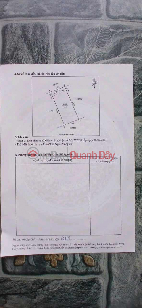 Land for sale in Hamlet 2, Nghi Phong, near Vinh University Campus 2. _0