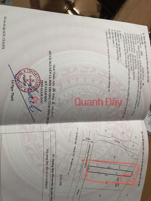 BEAUTIFUL LAND - GOOD PRICE - URGENT SALE Potential Land Lot In An Xuan 1 - Xuan Hai Commune, Ninh Hai, Ninh Thuan _0