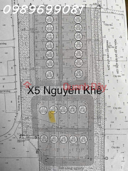 Property Search Vietnam | OneDay | Residential Sales Listings | AUCTION LAND FOR SALE X5 NGUYEN KHE DONG ANH - NEAR NATIONAL HIGHWAY 3