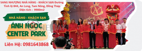 < SANG NHƯỢNG > Cơ Hội Đầu Tư - Sinh Lời - Giá Tốt - Nhà Hàng Khách Sạn Vị Trí Đẹp Tại Đồng Tháp _0