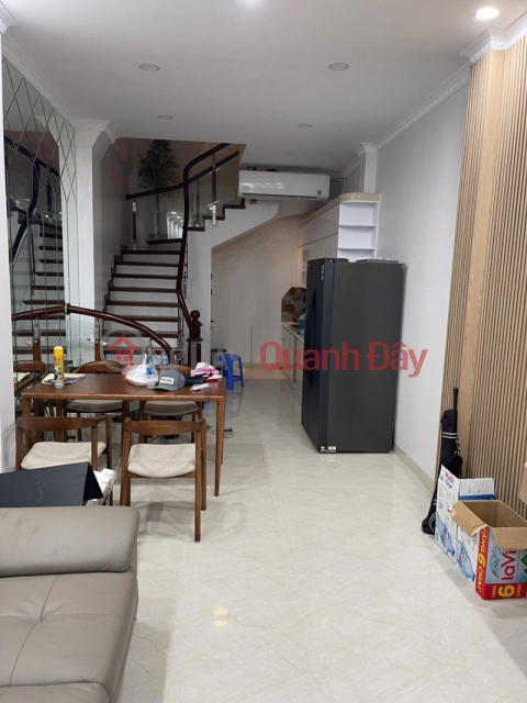 NEW HOUSE FOR SALE - BEAUTIFUL, IN THE CENTER OF THACH BAN STREET, LONG BIEN DISTRICT, 40m2 X 5 FLOORS, 8.3 BILLION VND. _0