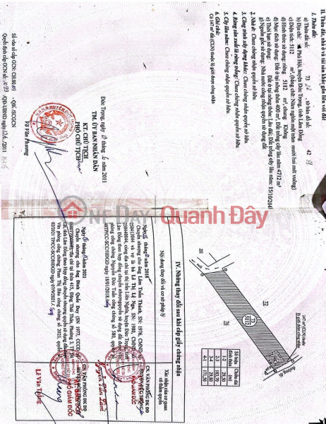 Bán đất ở xã Phú Hội, huyện Đức Trọng, tổng diện tích 8983m2 có 400m2 thổ cư. Vietnam, Sales đ 9 Billion