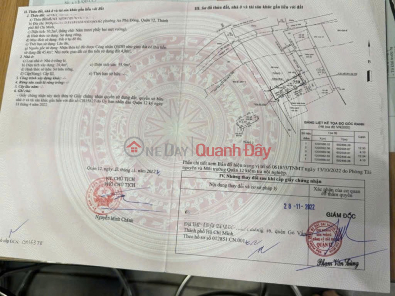 GIÁ TỐT NHẤT - CHÍNH CHỦ Cần Bán Nhanh Lô Đất Đẹp Vị Trí Tại Đường Vườn Lài, Quận 12, TP HCM Niêm yết bán