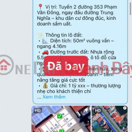 Cơ hội sở hữu lô đất rẻ đẹp tại Tổ 10 Hòa Nghĩa, Dương Kinh. Lô đất nằm trong khu vực dân _0