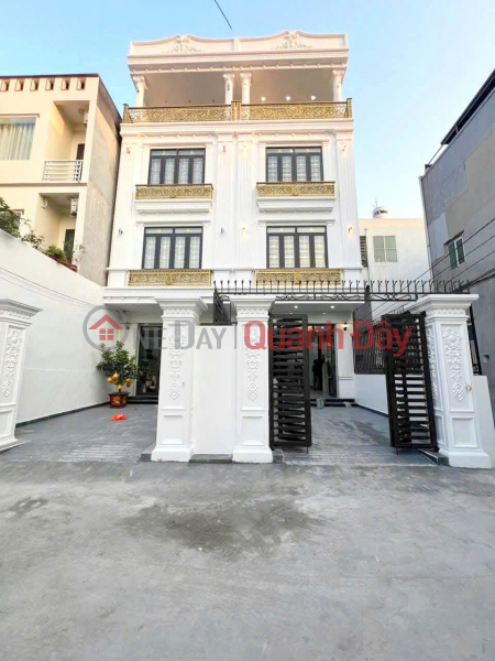 Thien Loi House - Vinh Niem, 88m2, 4 floors, corner lot, brand new, car alley, Price 6.9 billion with yard and gate Sales Listings