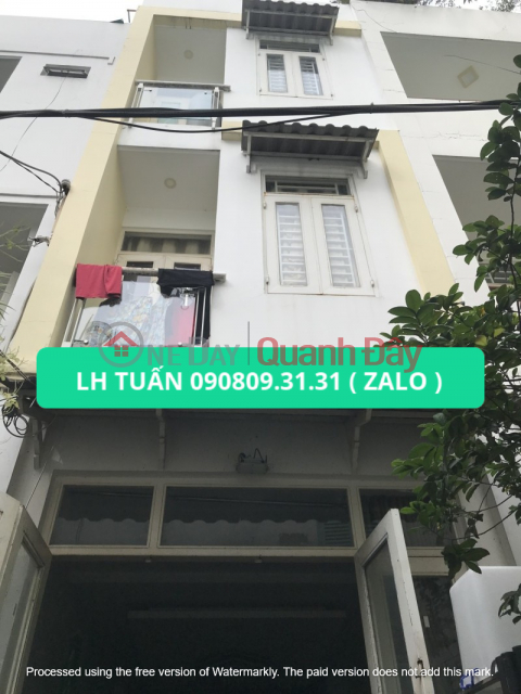 3131- House for sale P1 Phu Nhuan Co Bac 42M2, 4 floors RC, 5 bedrooms Price 4 billion 9 _0