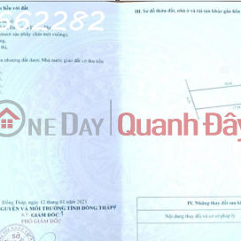 Bán Nền thổ cư 77m2 Hẻm Nguyễn Tất Thành, Khóm Tân Thuận Phường Sa Đéc. Sổ Hồng. Giá 1.1 tỷ. _0