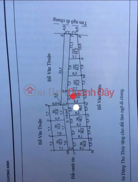 đ 890 Million, Land lot facing car alley Mac Dang Doanh - Hung Dao, rare price 8xx million! ZALO 0567 222 555
