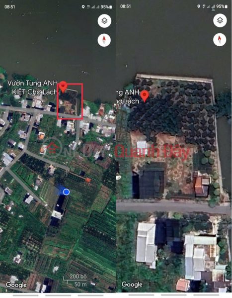 đ 12.5 Billion, OWNER needs to sell a plot of land FRONTING Vo Truong Toan street in SON DINH commune - Cho LACH - BEN TRE