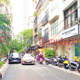 Shallow alley, cars can avoid, sidewalk for business on Thai Ha street 50m² x 5 floors - 17.4 billion _0