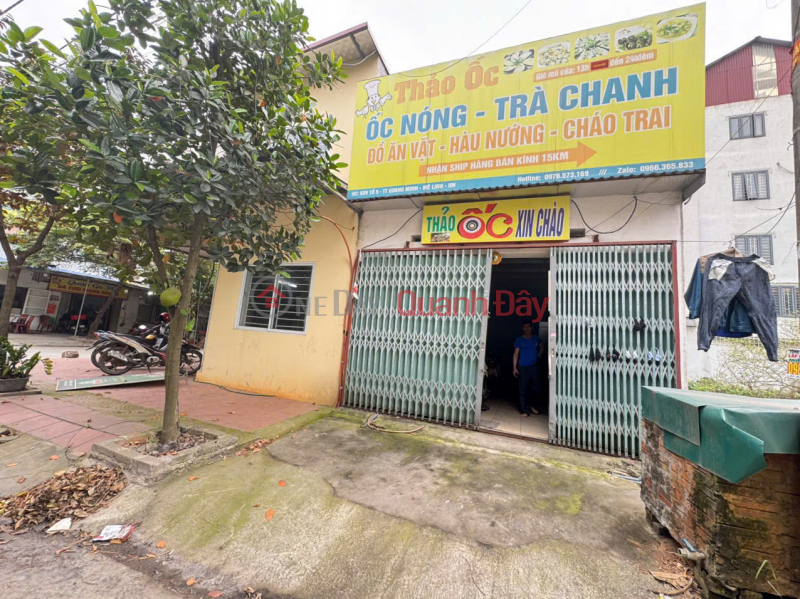 Service land for sale in group 5, Quang Minh town, Me Linh. House C4 given away, currently rented for business Vietnam, Sales, đ 6.5 Billion