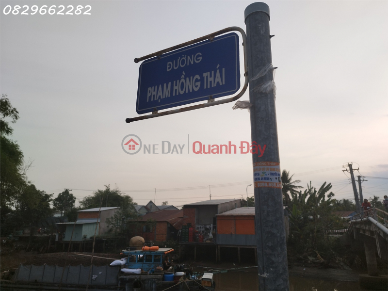 Bán Đất Thổ Cư Phạm Hồng Thái, Sa Đéc. 308m2, Sổ Hồng. Giá 2 Tỷ! Niêm yết bán
