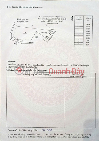 Property Search Vietnam | OneDay | Nhà ở | Niêm yết bán, ĐẦU TƯ SINH LỜI - CHÍNH CHỦ BÁN 2 THỬA ĐẤT LIỀN KỀ TẠI Xã Hưng Thịnh, Đồng Nai