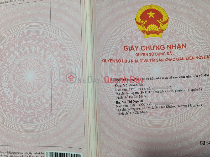 Property Search Vietnam | OneDay | Nhà ở Niêm yết bán ĐẤT ĐẸP – GIÁ TỐT – CHÍNH CHỦ CẦN BÁN Tại Ấp Vĩnh Quế, xã Long Vĩnh, Gò Công Tây, Tiền Giang