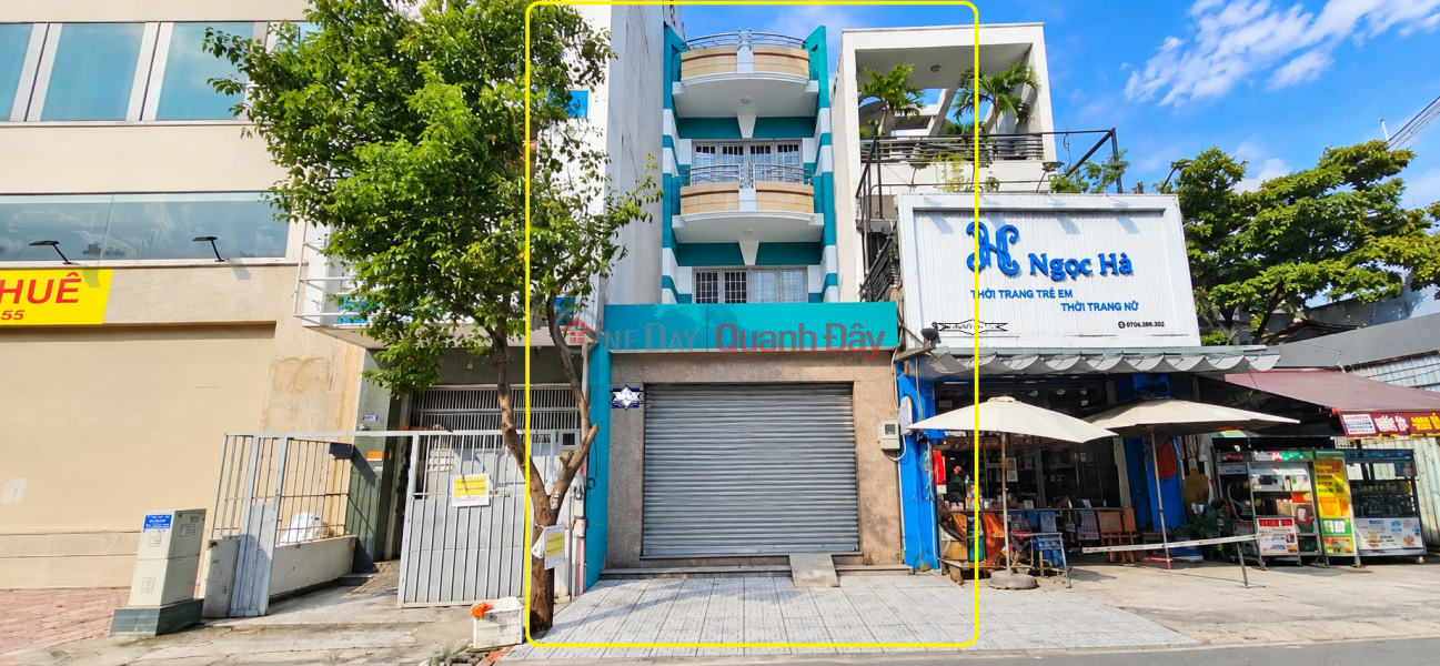 House for rent on Nguyen Cuu Dam street, 132m², 3 floors - near the intersection, 29 million VND. Rental Listings